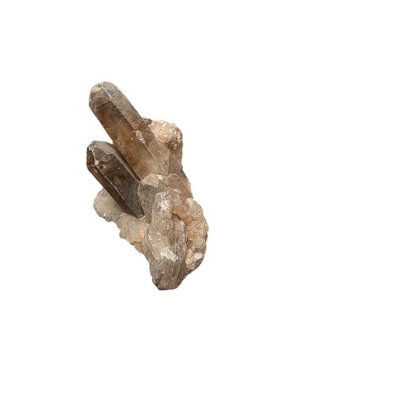 Rough Smoky Quartz Point Crystal Cluster - Picture 6 of 10